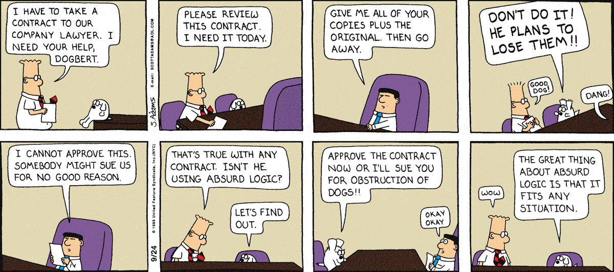 Dilbert Cartoon